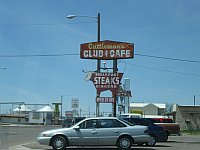 USA - Amarillo TX - Cattlemans Club & Cafe Neon Sign (20 Apr 2009)